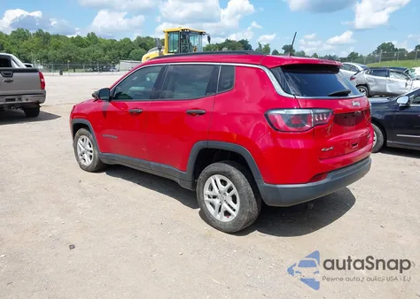 2020 Jeep Compass Sport from USA, damaged, VIN 3C4NJDAB9LT132871